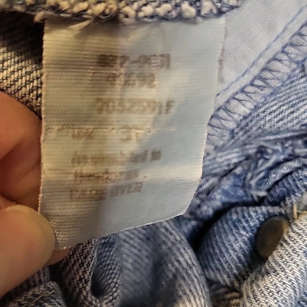VINTAGE Osh Gosh B'gosh Toddlers Girls Vestbak Denim Overalls Size 3T LIGHT BLUE